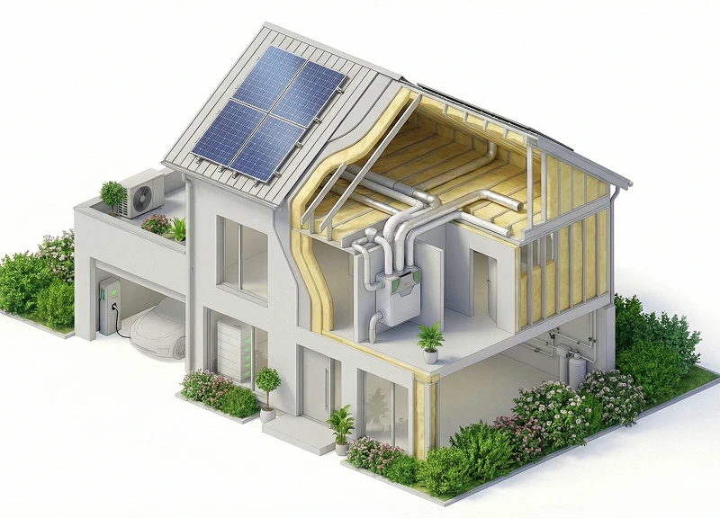Rodinný dům po energeticky úsporné rekonstrukci